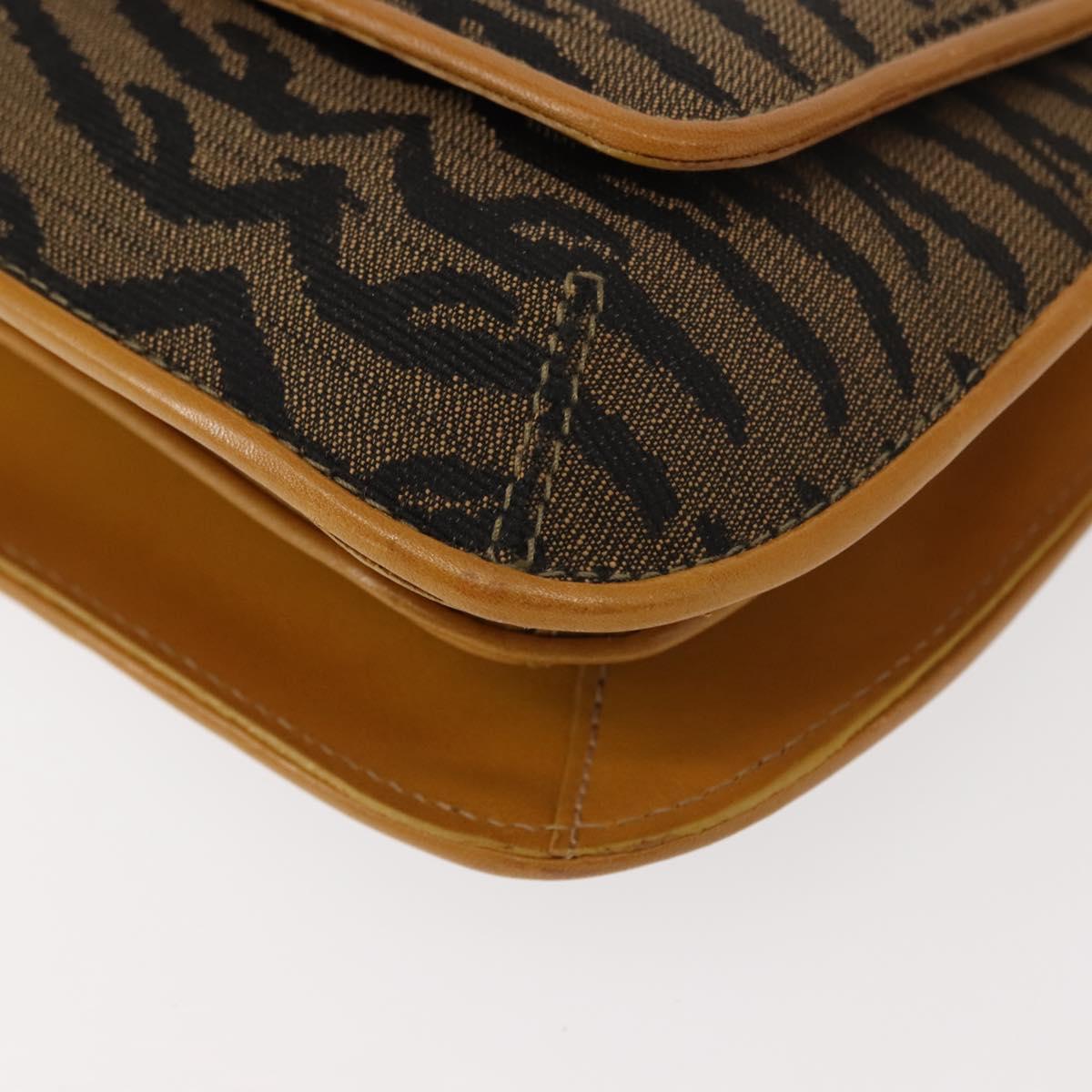 Fendi Vintage Tiger Print Shoulder Bag - Brandsamsara