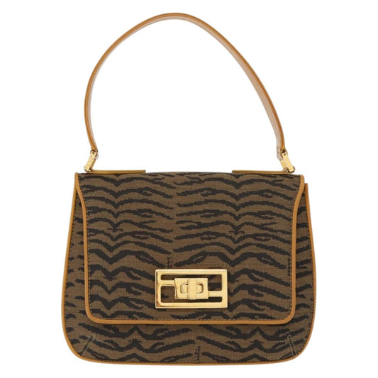 Fendi Vintage Tiger Print Shoulder Bag - Brandsamsara