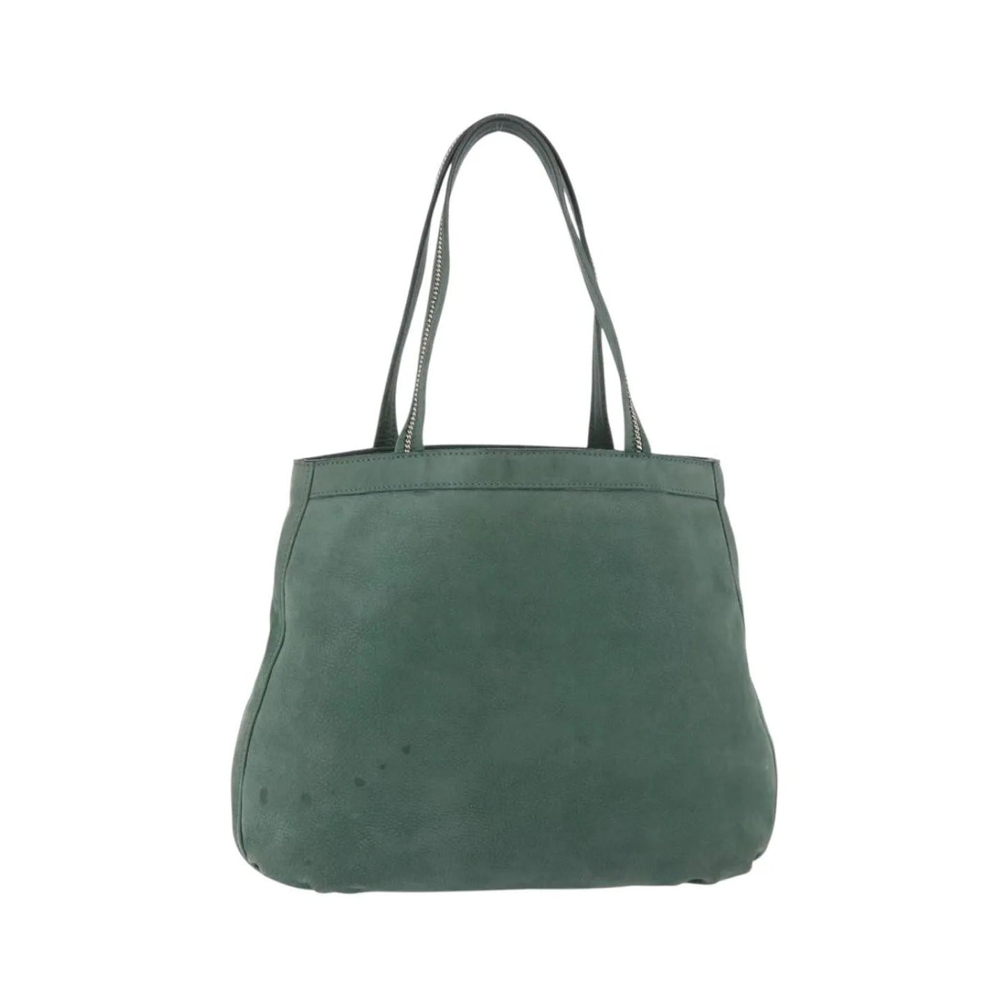 Fendi Vintage Tote leather, Green, Leather, Shoulder Bag