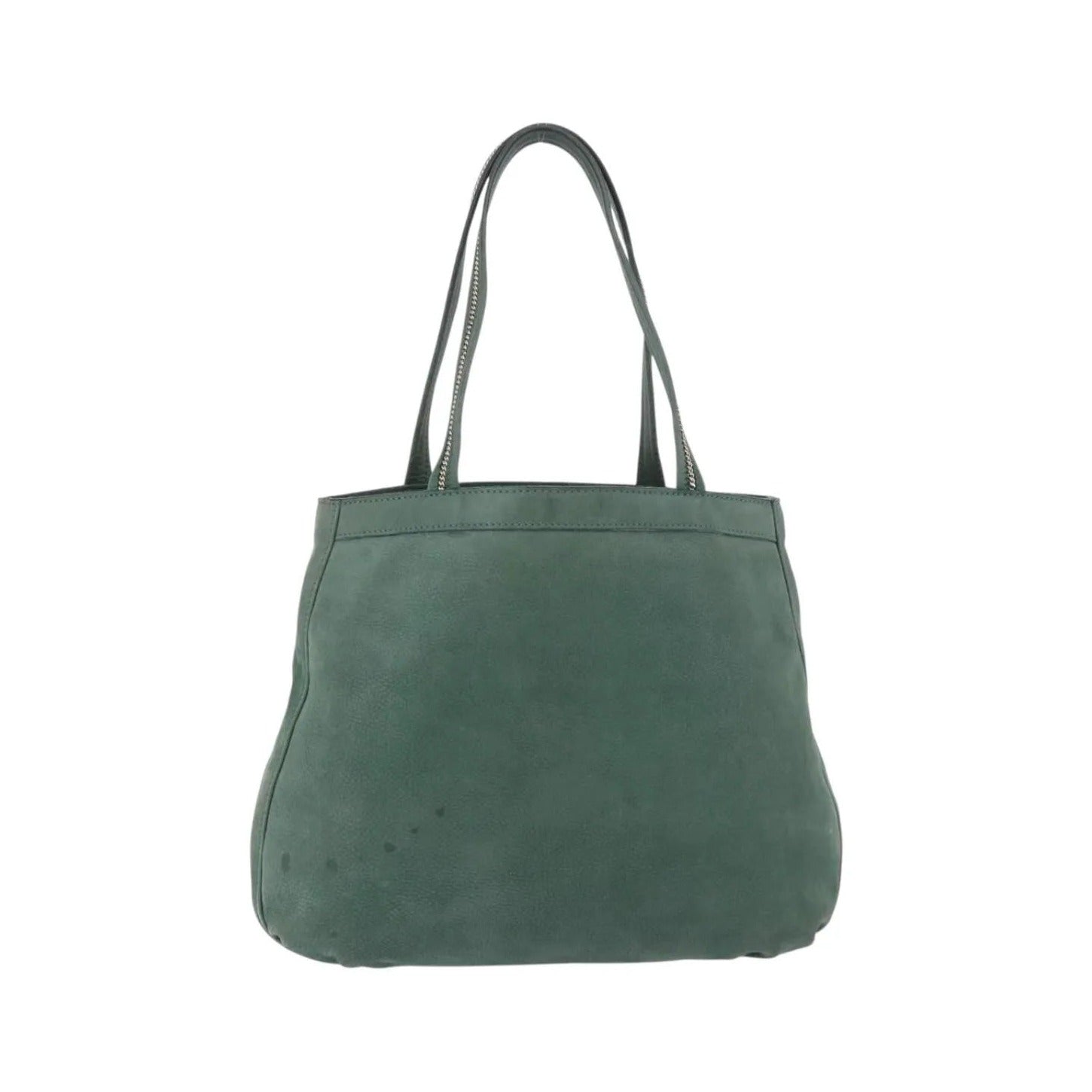 Fendi Vintage Tote leather, Green, Leather, Shoulder Bag