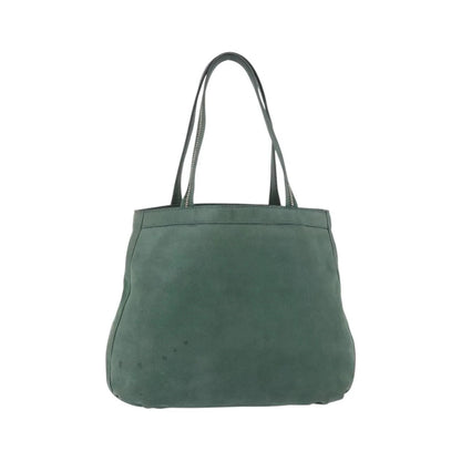 Fendi Vintage Tote leather, Green, Leather, Shoulder Bag