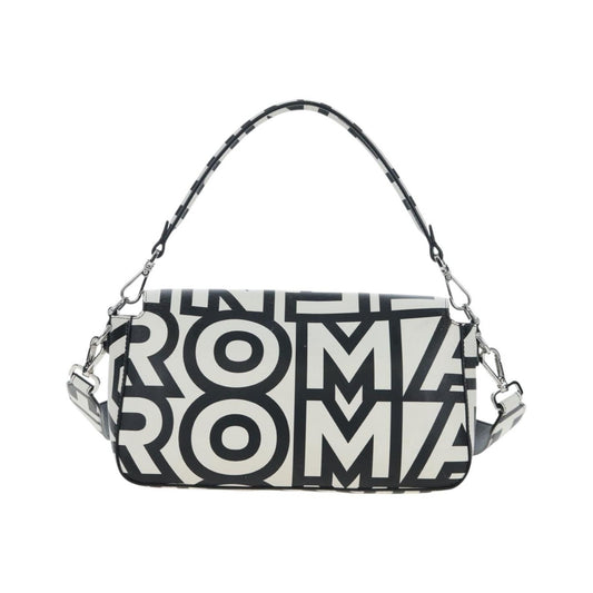 Fendi x Marc Jacobs Baguette NM Printed Leather, Black, Leather, Handbag