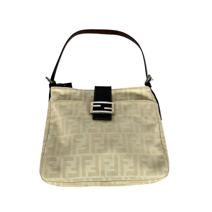 FENDI Zucca Canvas Mamma Baguette - Brandsamsara
