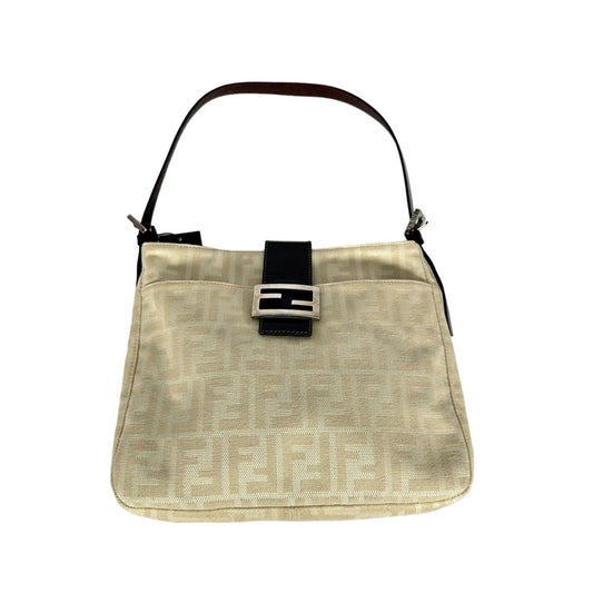 FENDI Zucca Canvas Mamma Baguette - Brandsamsara