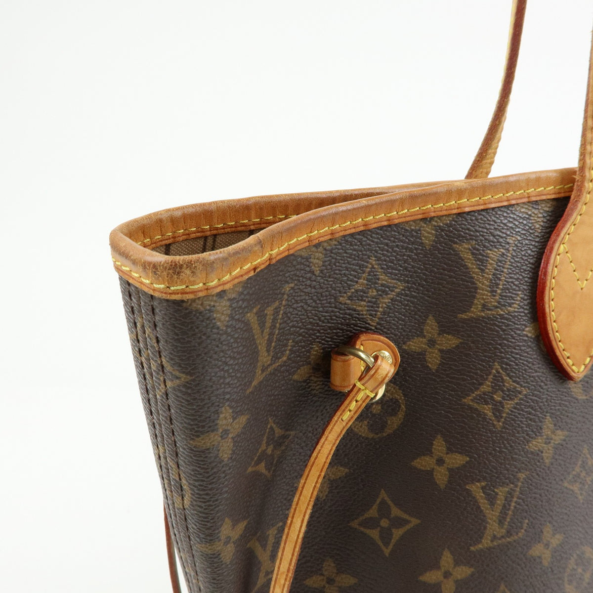 Louis Vuitton Neverfull Monogram Canvas, Brown, Canvas, Tote Bag