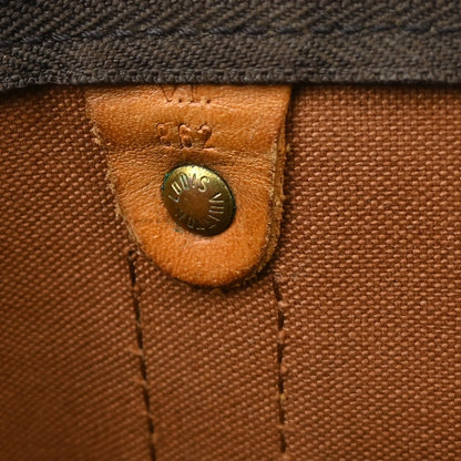 Louis Vuitton Keepall Monogram Canvas, Brown, Canvas, Travel Bag