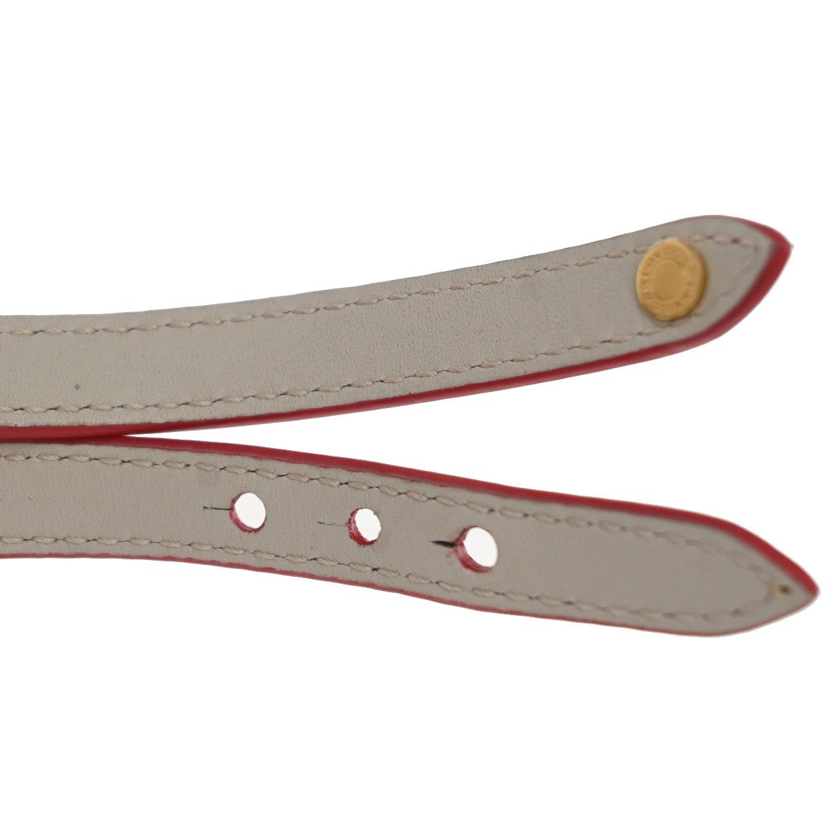 Bvlgari Serpenti Forever Double Wrap Leather, Red, Leather, Bracelet