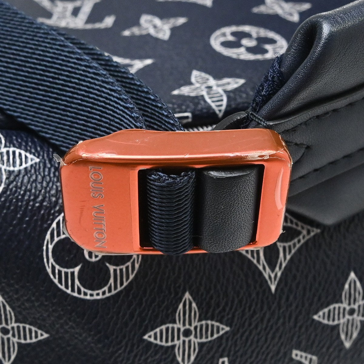 Louis Vuitton Apollo Limited Edition Upside Down Monogram Ink, Blue, Canvas, Backpack