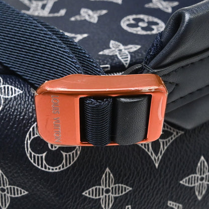 Louis Vuitton Apollo Limited Edition Upside Down Monogram Ink, Blue, Canvas, Backpack