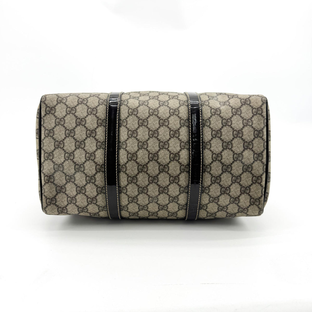 Gucci Joy Boston GG Coated Canvas, Black, Canvas, Handbag