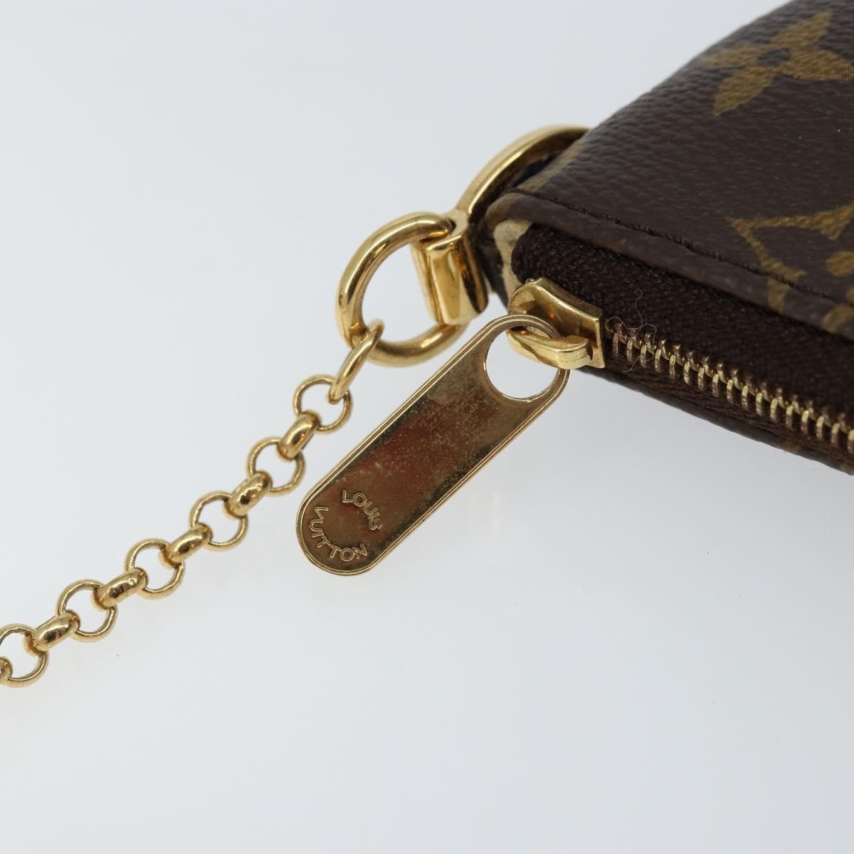 Louis Vuitton Milla Pochette Monogram Canvas, Brown, Canvas, Clutch