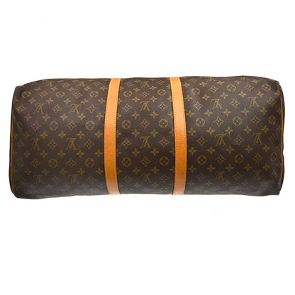 Louis Vuitton Keepall Monogram Canvas, Brown, Canvas, Travel Bag