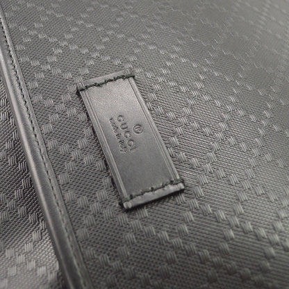 Gucci Lux Flap Messenger Diamante Leather, Black, Leather, Shoulder Bag