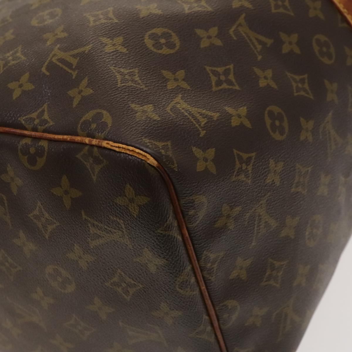 Louis Vuitton Keepall Bag Monogram Canvas, BROWN, CANVAS, Travel bag