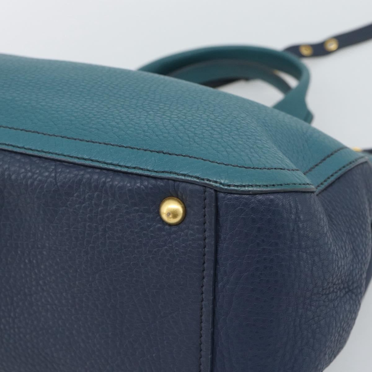 Miu Miu Vintage Leather, Green, Leather, Handbag