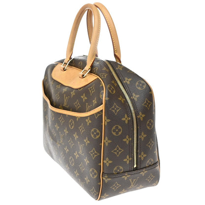 Louis Vuitton Deauville Monogram, Brown, Canvas, Handbag