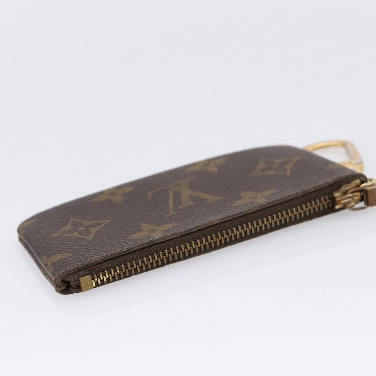 Louis Vuitton Pochette Clés Monogram Canvas, Brown, Canvas, Wallet