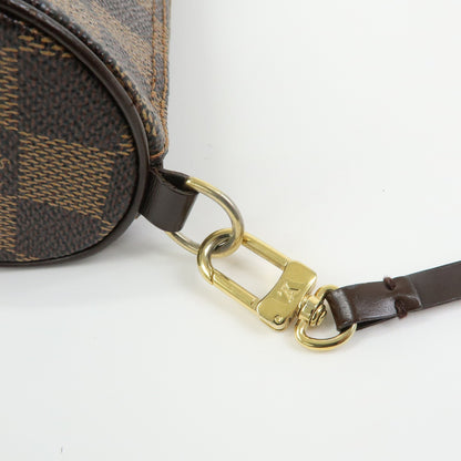 Louis Vuitton Papillon Pochette Damier, Brown, Canvas, Clutch