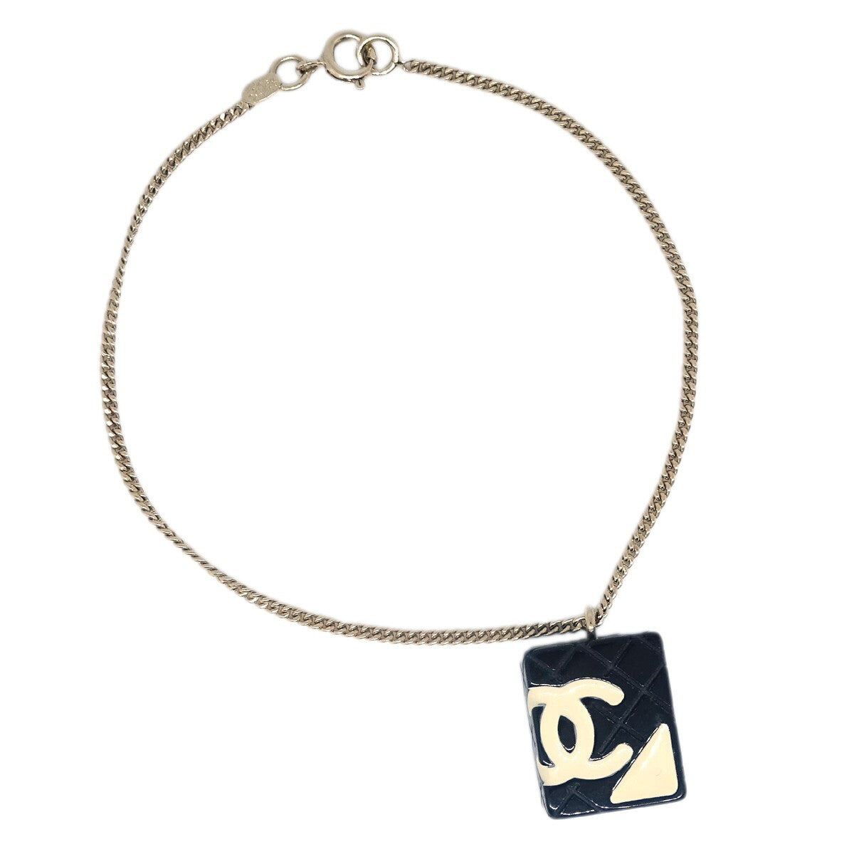 Chanel Vintage Rue Cambon Chain Charm Metal, Gold, Gold Plated, Bracelet