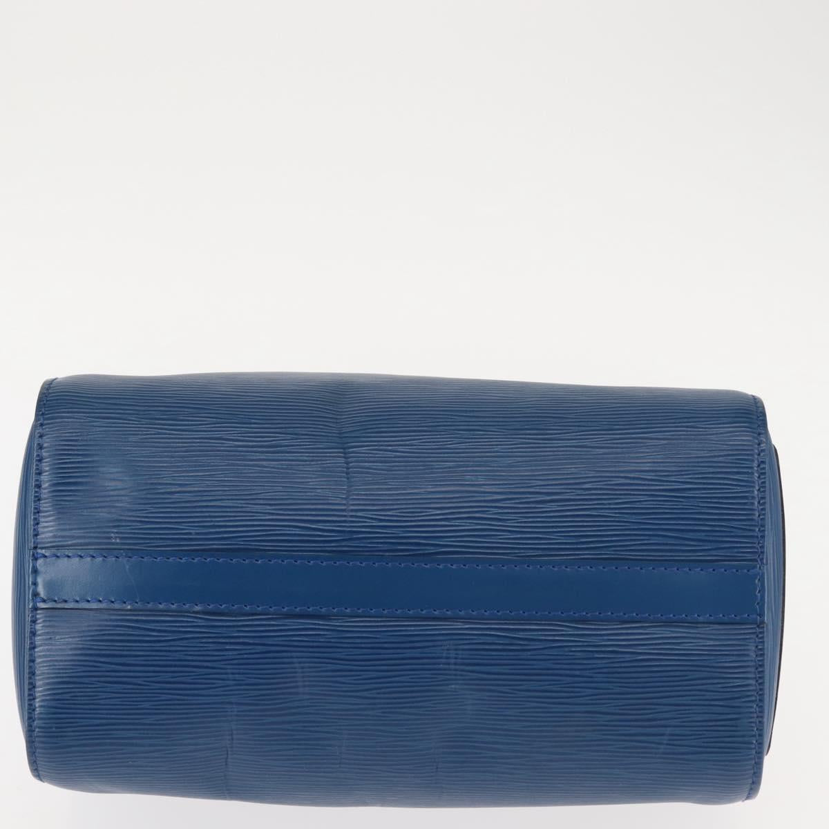 Louis Vuitton Speedy Mini HL Handbag Damier, BLUE, LEATHER, Handbag