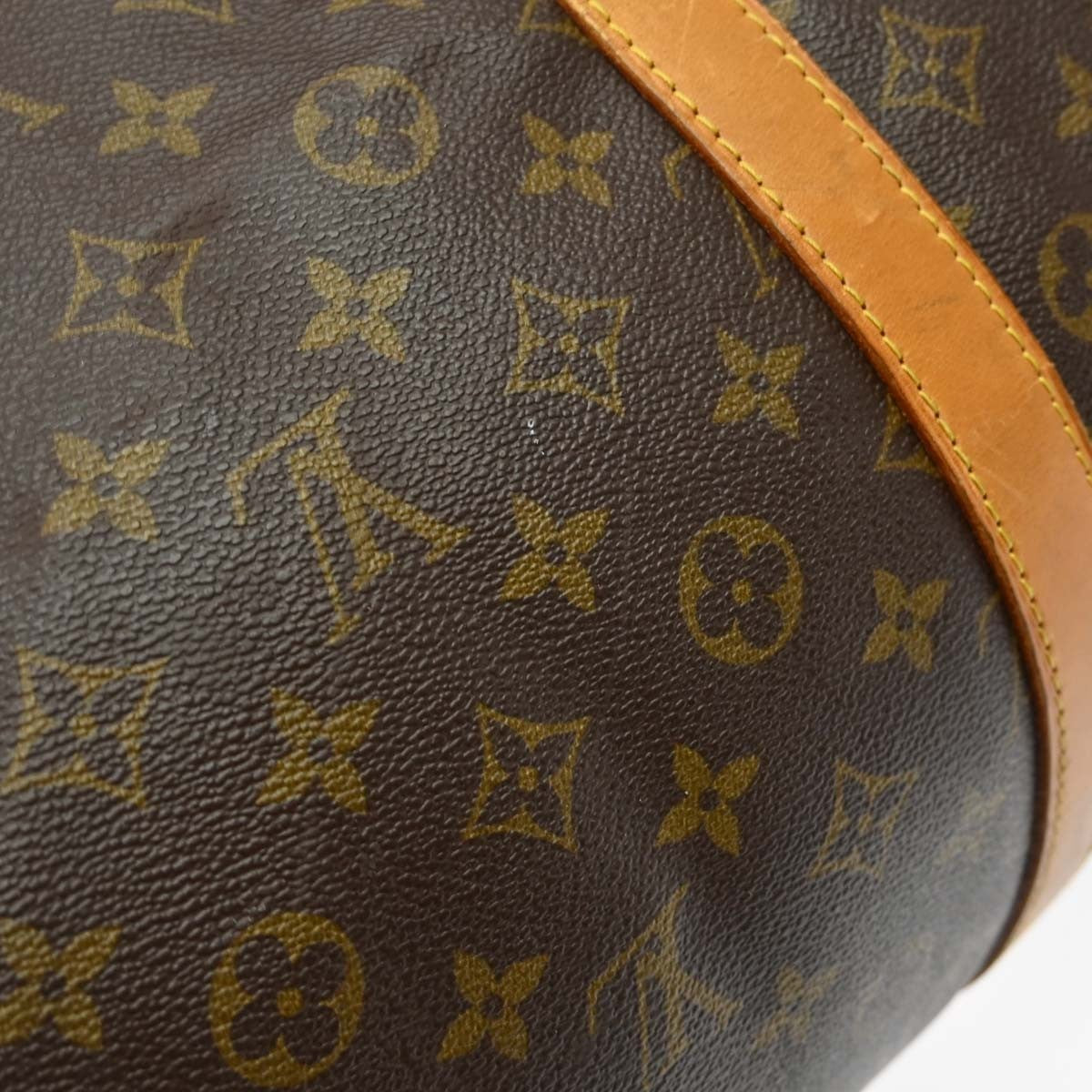 Louis Vuitton Keepall Monogram Canvas, Brown, Canvas, Travel Bag