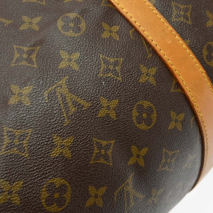 Louis Vuitton Keepall Monogram Canvas, Brown, Canvas, Travel Bag