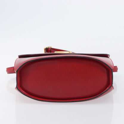 Bally Vintage Leather, Red, Leather, Shoulder Bag