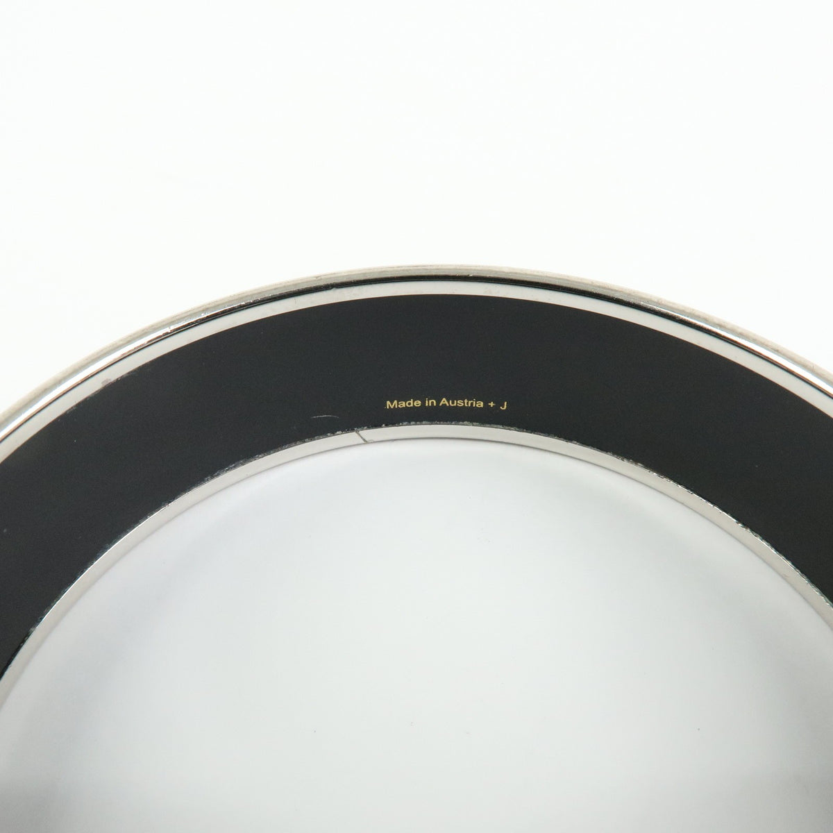 Hermes Bangle Printed Enamel, Multicolour, Metal, Bracelet