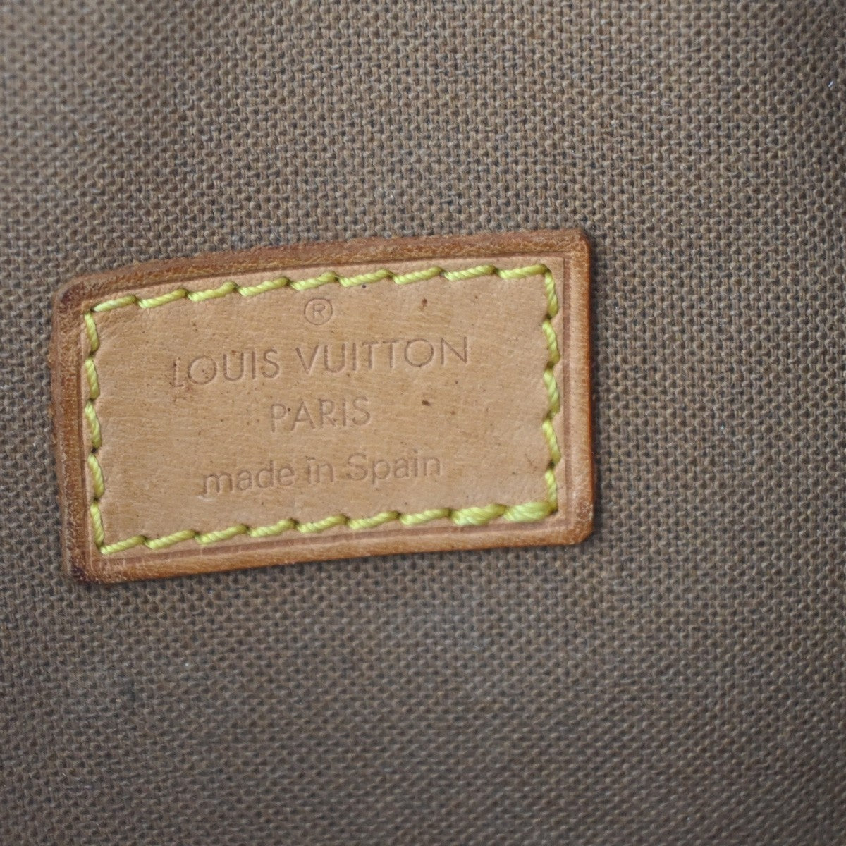 Louis Vuitton Pochette Gange Monogram Canvas, Brown, Canvas, Clutch