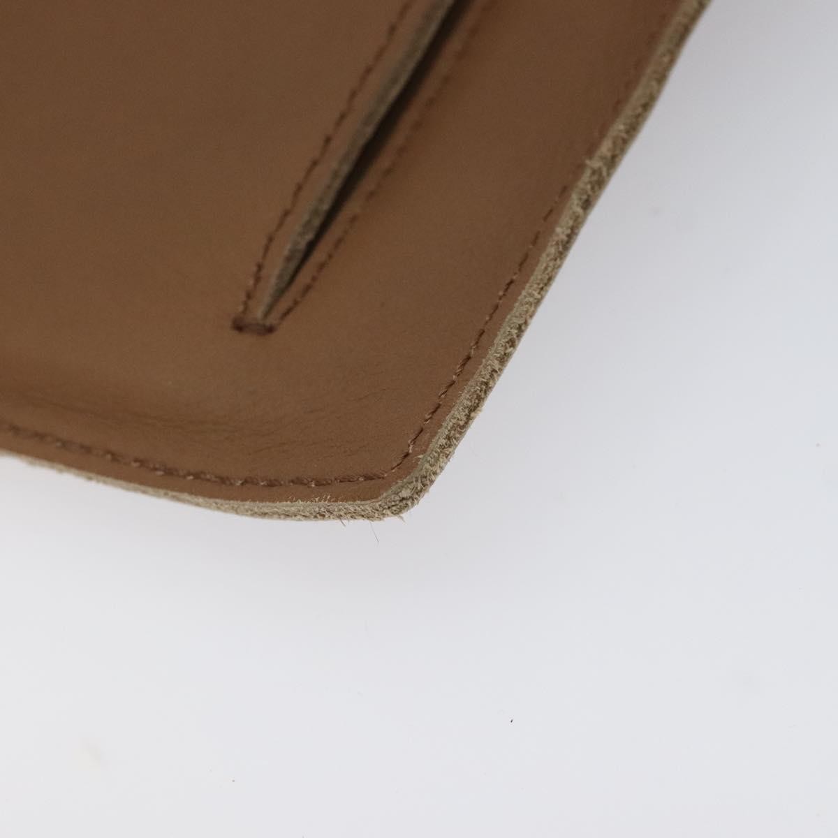 Bottega Veneta Vintage Front Pocket Waist Leather, Brown, Leather, Clutch