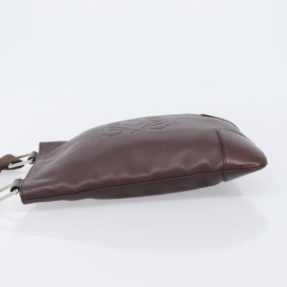 Loewe Anagram Leather, Brown, Leather, Shoulder Bag