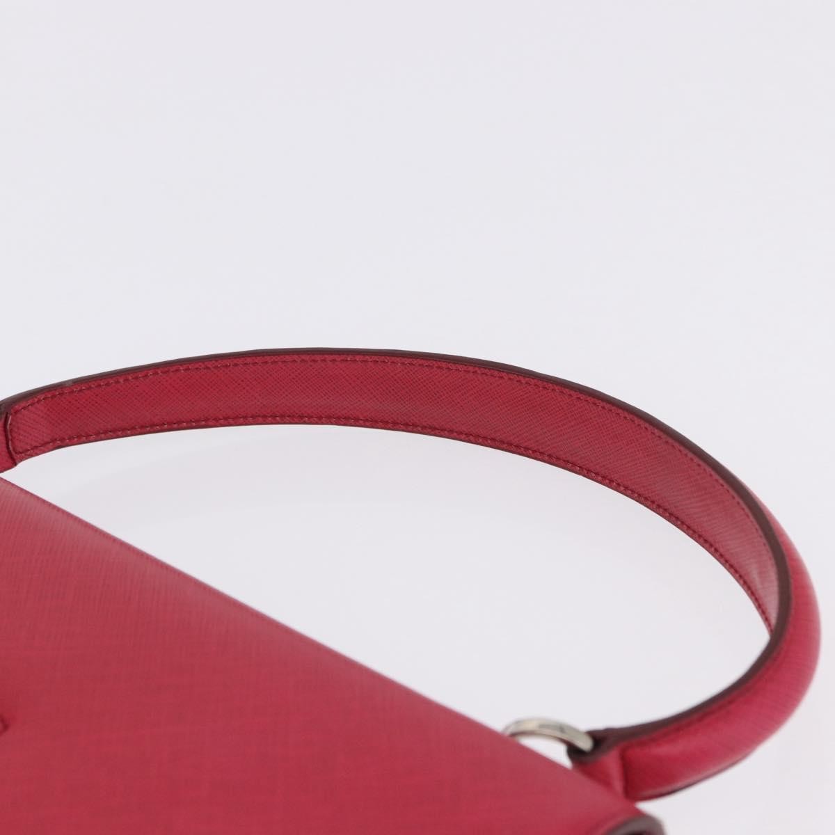 Salvatore Ferragamo Gancini Convertible Top Handle Saffiano Leather, Pink, Leather, Handbag