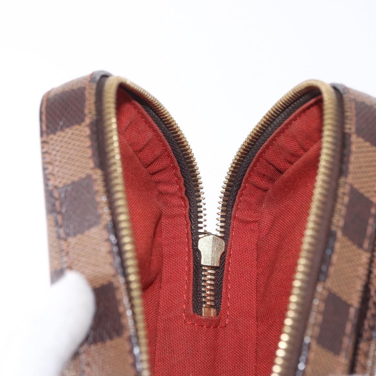 Louis Vuitton Geronimos Damier, Brown, Canvas, Clutch