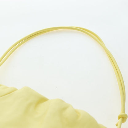 Bottega Veneta The Fringe Leather, Yellow, Leather, Clutch