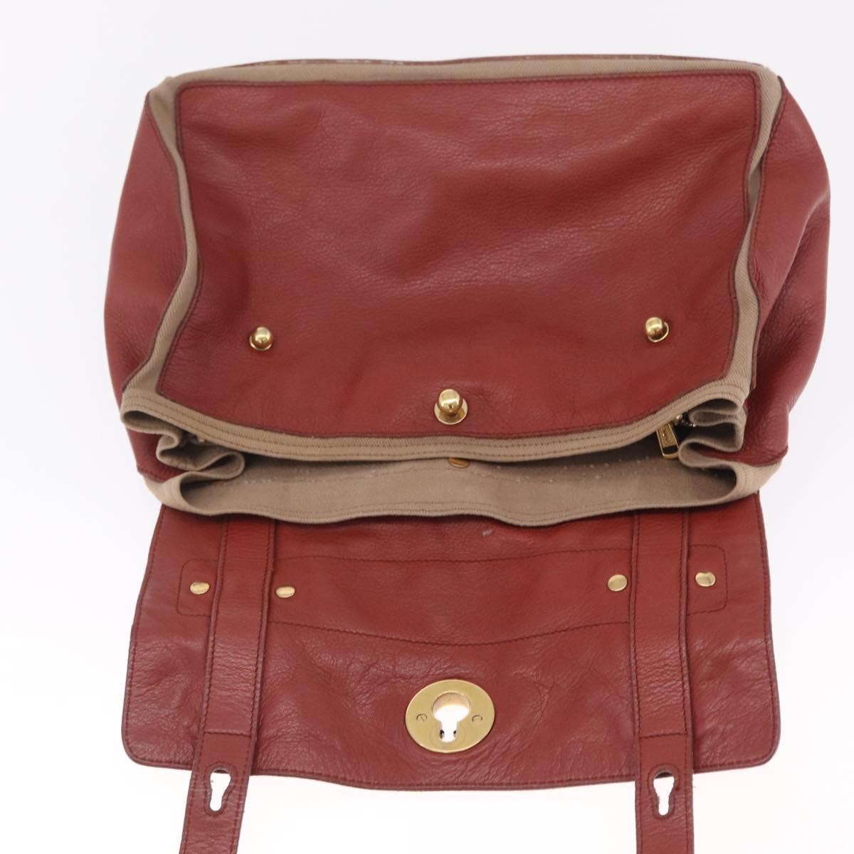 Saint Laurent Muse Two Leather, Brown, Leather, Handbag