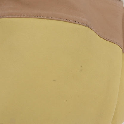 Loewe Anagram Logo Nappa Aire Hand Leather, Yellow, Leather, Handbag