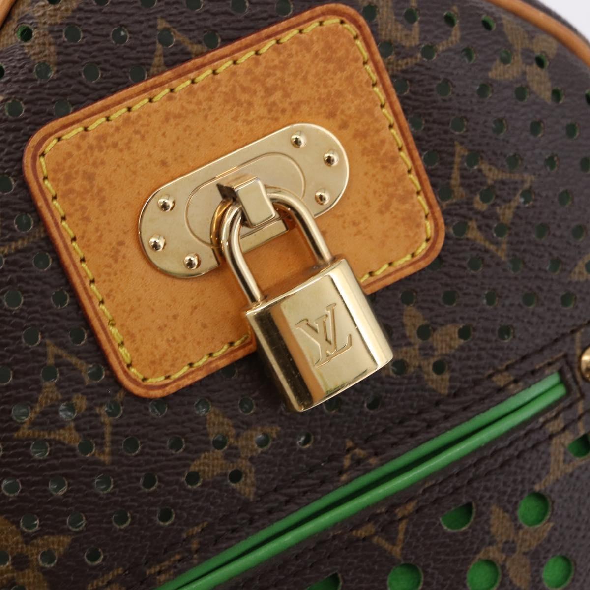 Louis Vuitton Speedy Perforated Monogram Canvas, Brown, Canvas, Handbag
