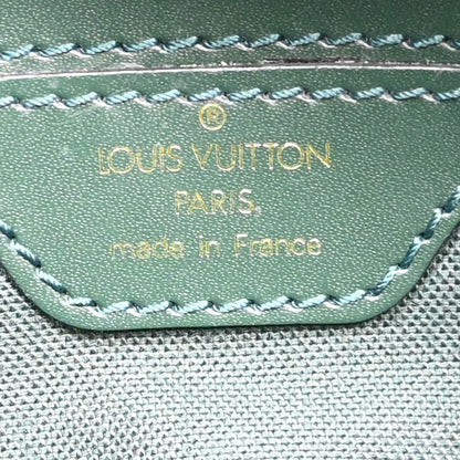 Louis Vuitton Reporter Taiga Leather, Green, Leather, Shoulder Bag