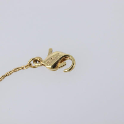 Christian Dior CD Pendant Metal, Gold, Metal, Necklace