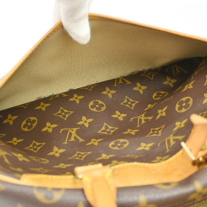 Louis Vuitton Deauville Monogram Canvas, Brown, Canvas, Handbag