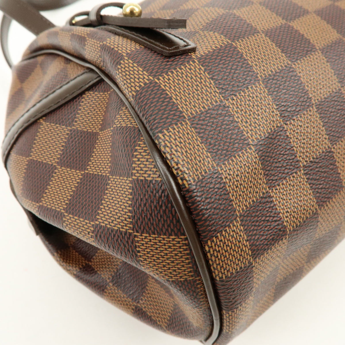 Louis Vuitton Rivington Satchel Damier, Brown, Canvas, Handbag
