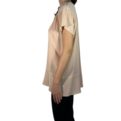 DRIES VAN NOTEN Ruched Blouse Gray