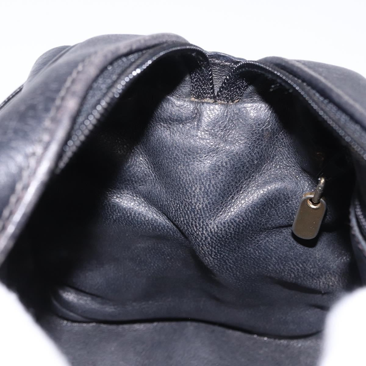 Gucci Shoulder Leather, Black, Leather, Shoulder Bag