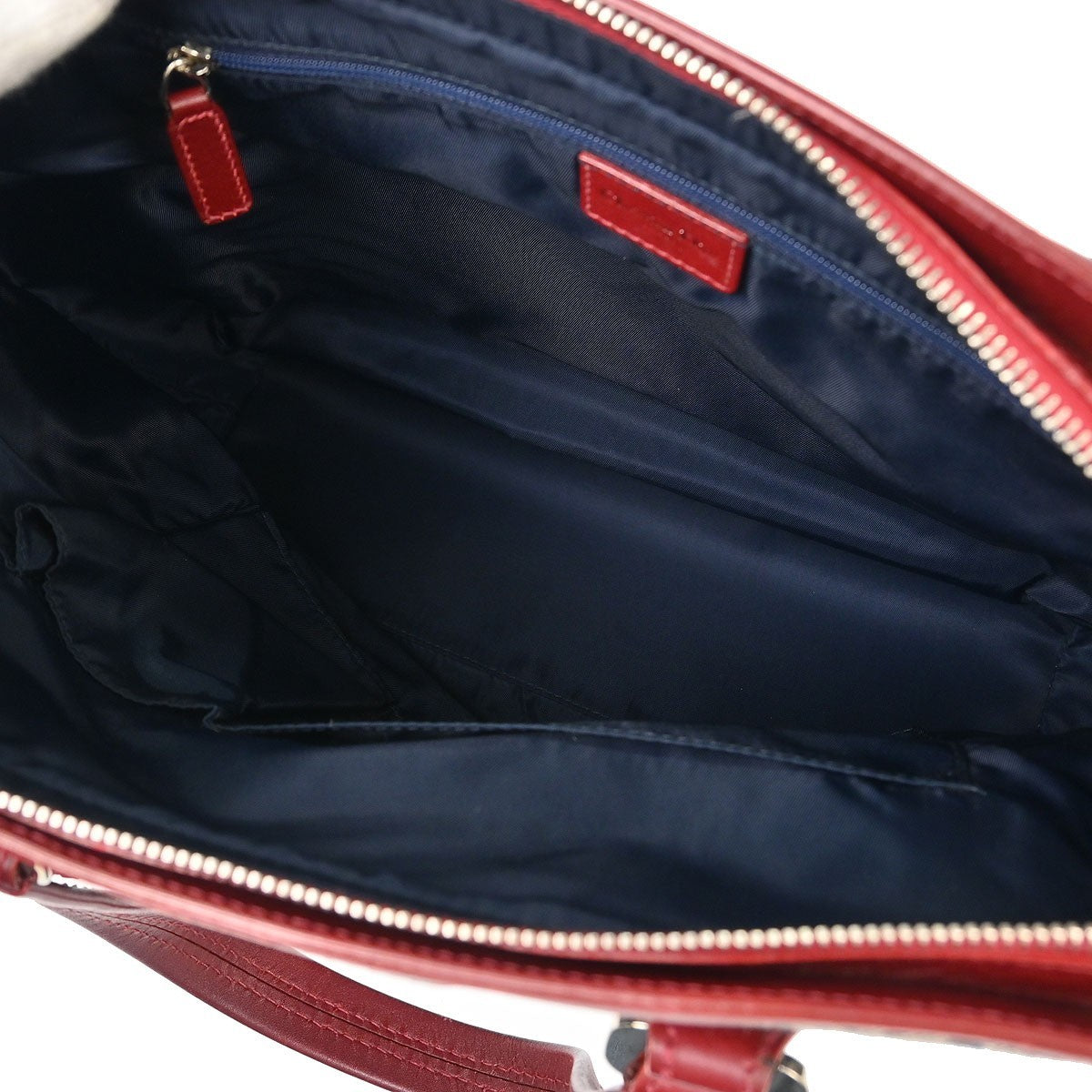 Christian Dior Vintage Trotter Zip Diorissimo Canvas, Navy, Canvas, Tote Bag