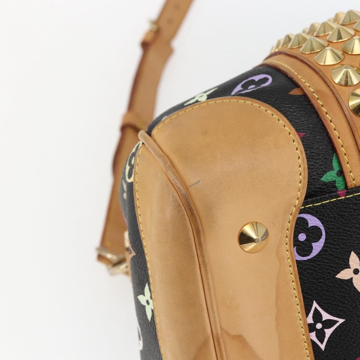 Louis Vuitton Courtney Monogram Multicolor, Black, Canvas, Handbag