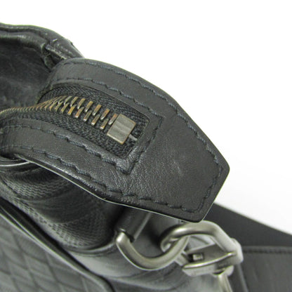 Louis Vuitton Tadao Damier Infini Leather, Black, Leather, Handbag