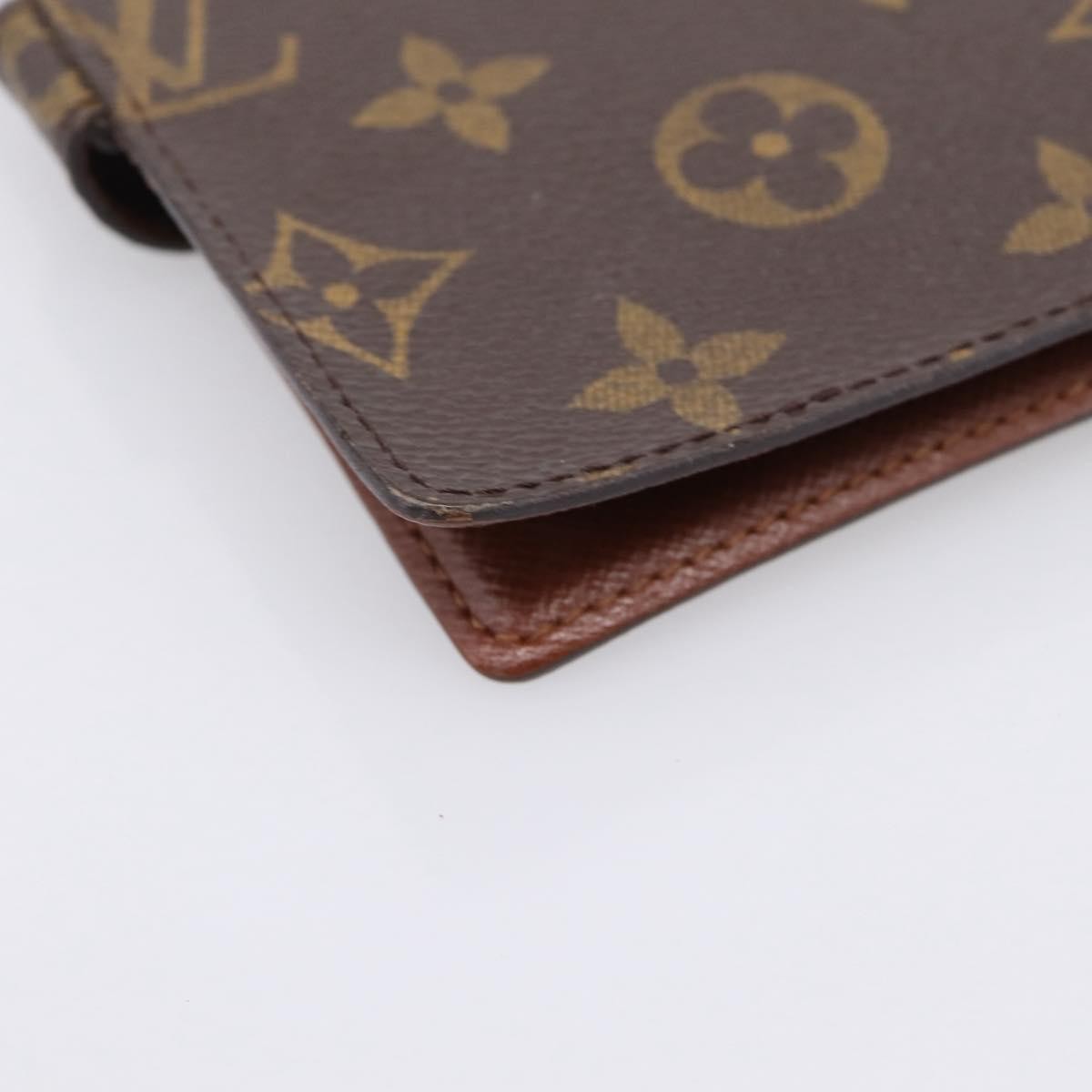 Louis Vuitton Agenda Cover Monogram Canvas, Brown, Canvas, Wallet