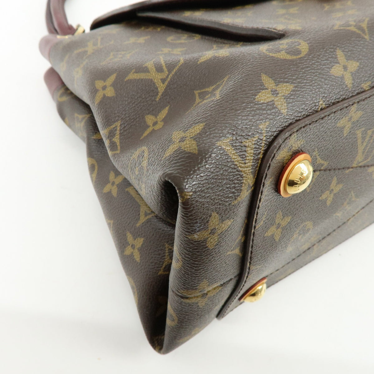 Louis Vuitton Olympe Monogram Canvas, Brown, Canvas, Handbag