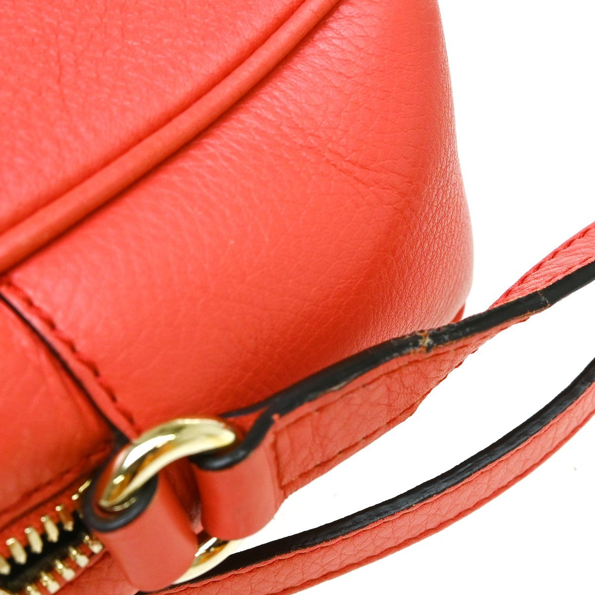 Gucci Soho Disco Leather, Pink, Leather, Shoulder Bag