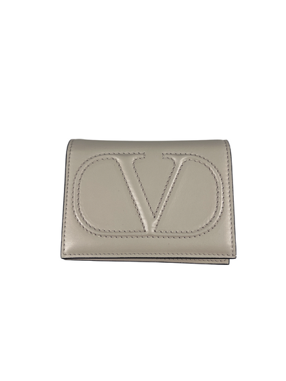 Valentino Garavani Rockstud Pouch Leather, WHITE, LEATHER, Clutche & pouche